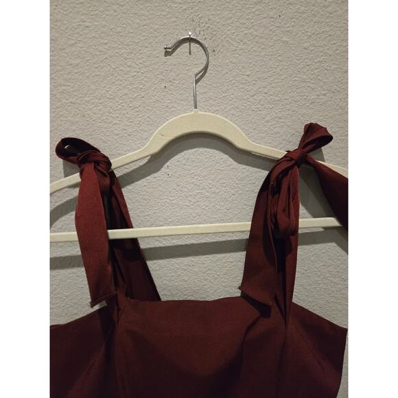 Monique Lhullier Women's Long Sweetheart Formal Dress Size 8 Tulip Hem - Picture 6 of 14